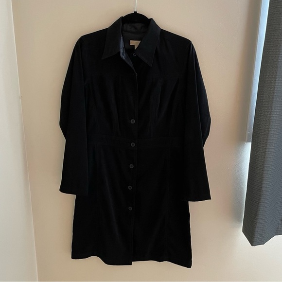Cotton Ginny Button Down OverCoat/Trench..Size S - Picture 1 of 9